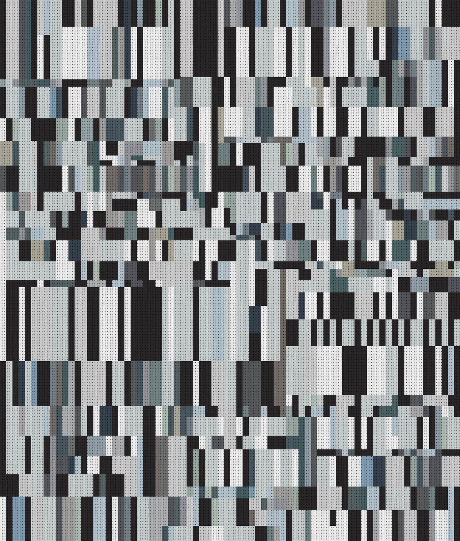 Designtex Pixel 3826-801 Stonescape, Large