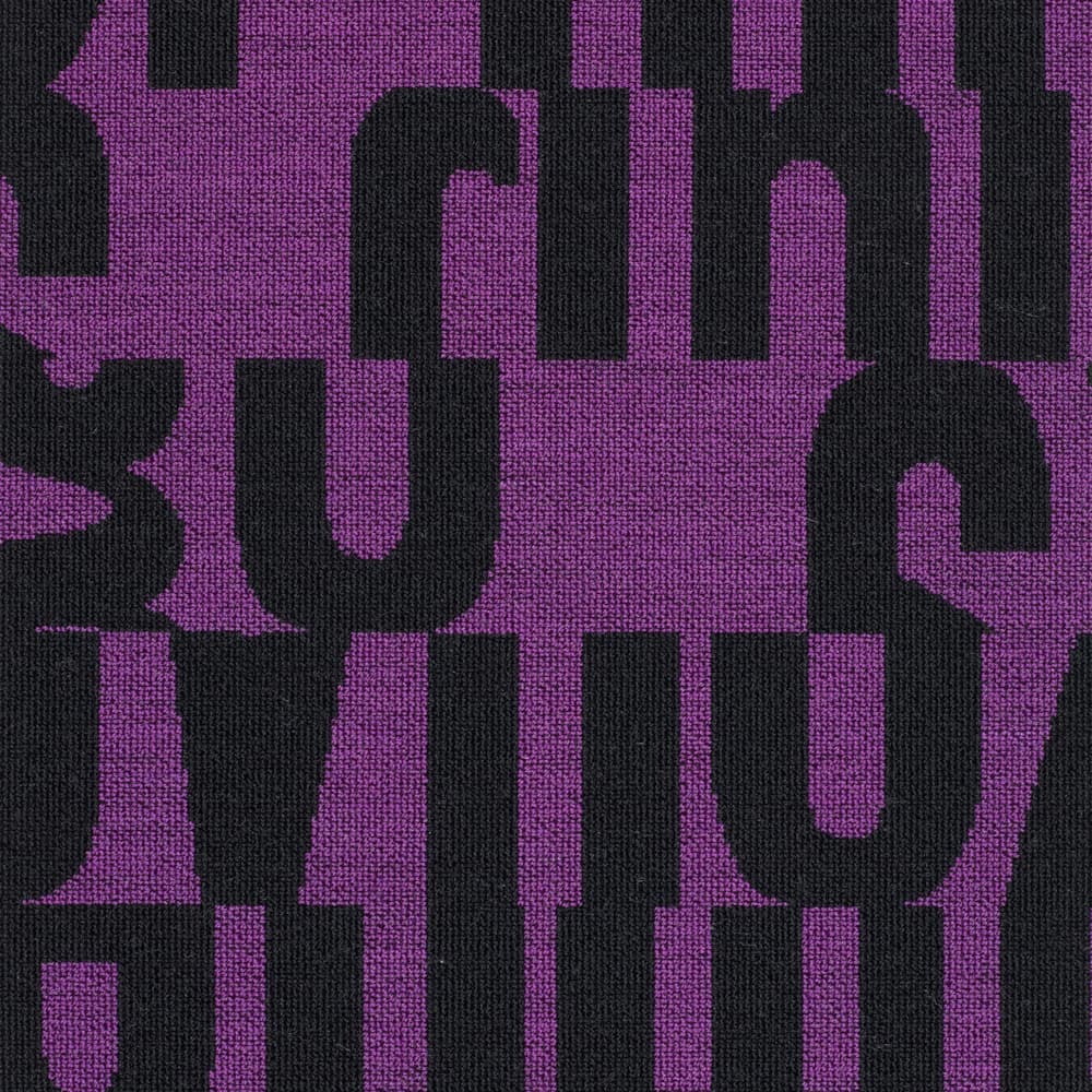 Kvadrat Letters Purple
